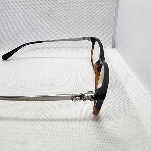 Coach Black Amber Glitter Gradient Prescription Glasses Frames - Picture 5 of 10